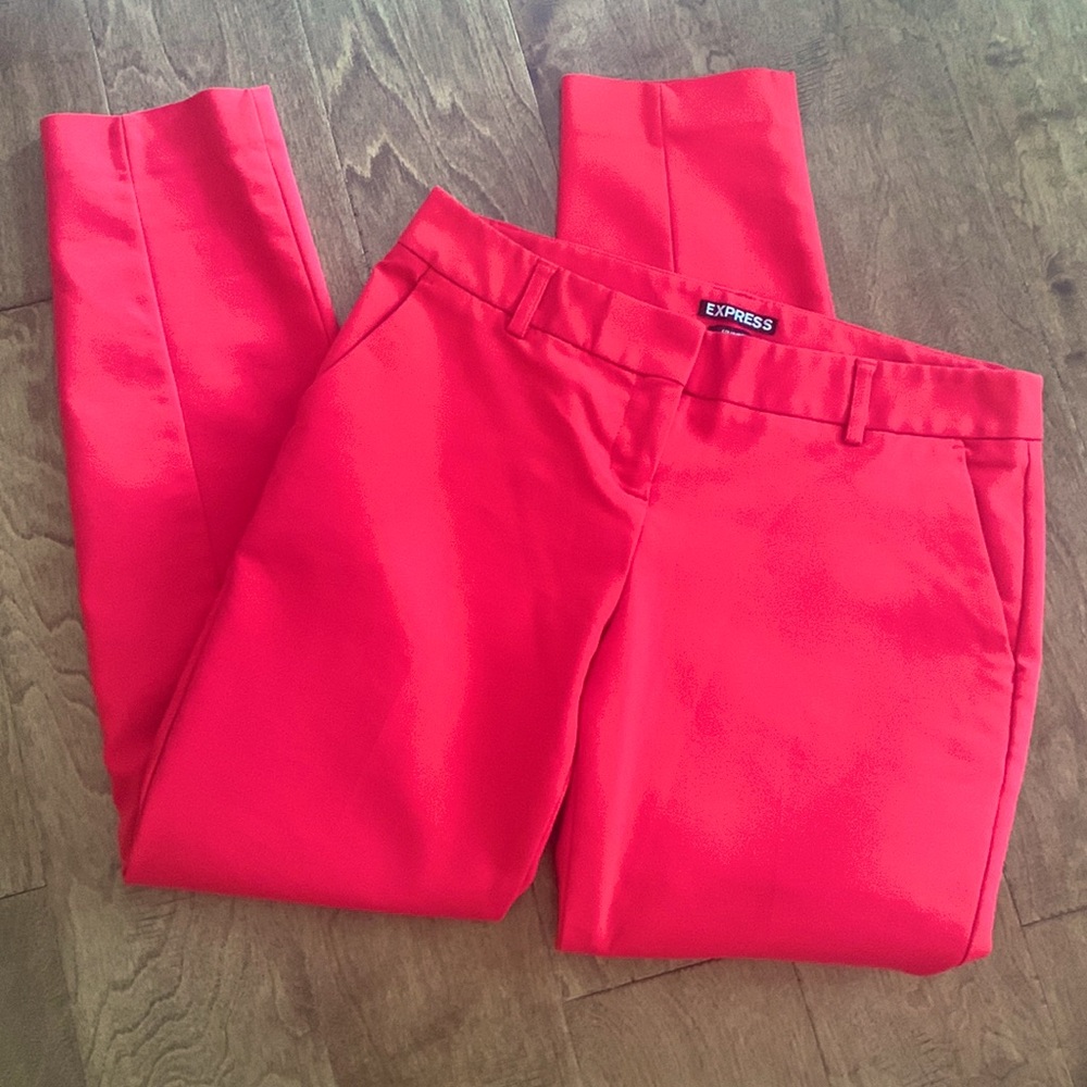 Express Columnist straight leg dress pants